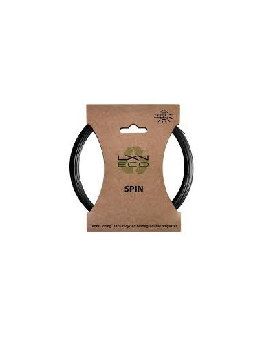 Luxilon Eco Spin 1,25mm Sort Tennis Greb 